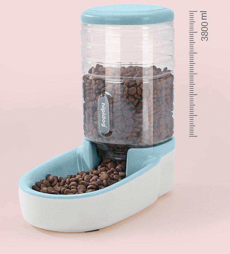 Automatic Pet Feeder And Drinking Fountain Combo