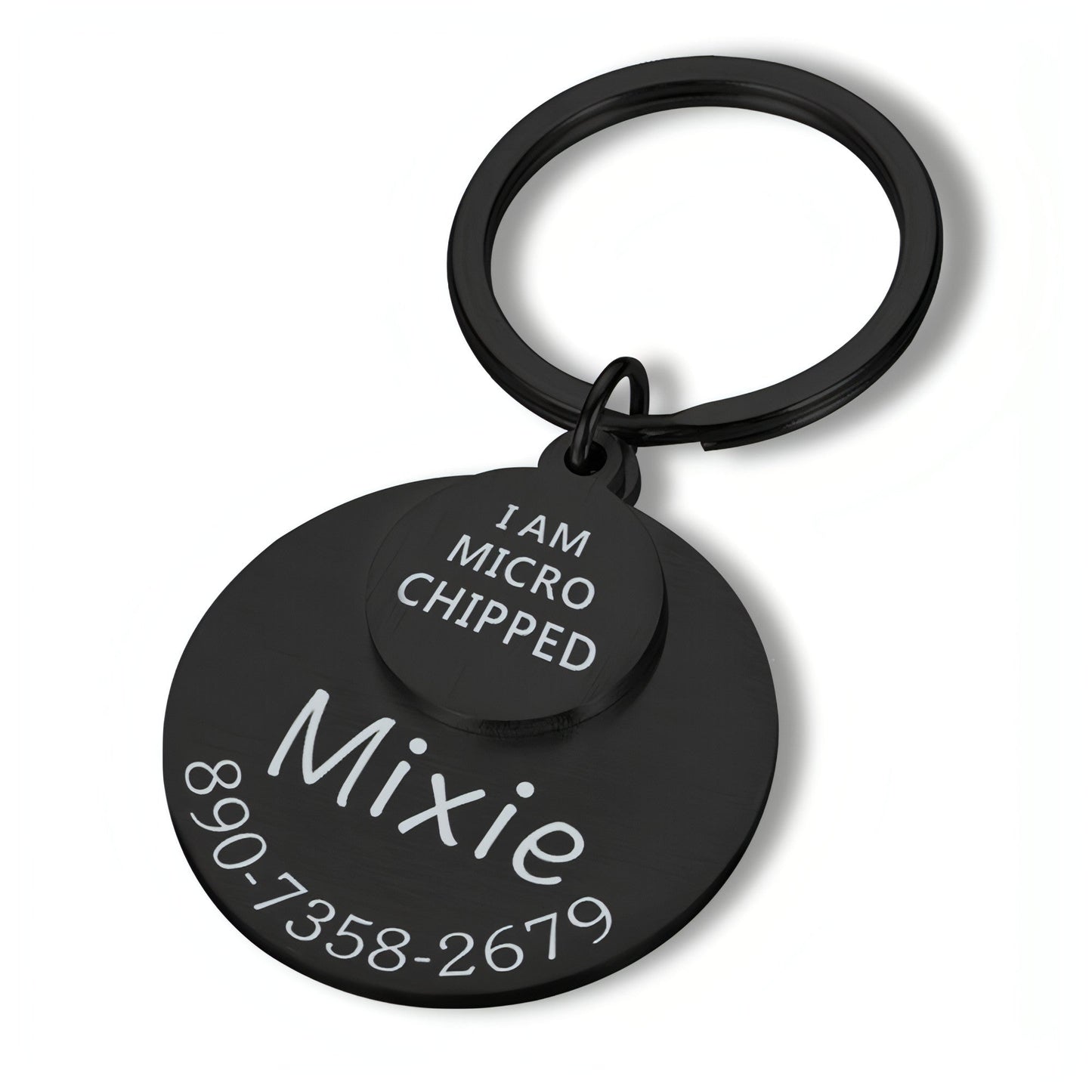 Personalized Pet ID Tag â€?Safe & Stylish for Dogs & Cats