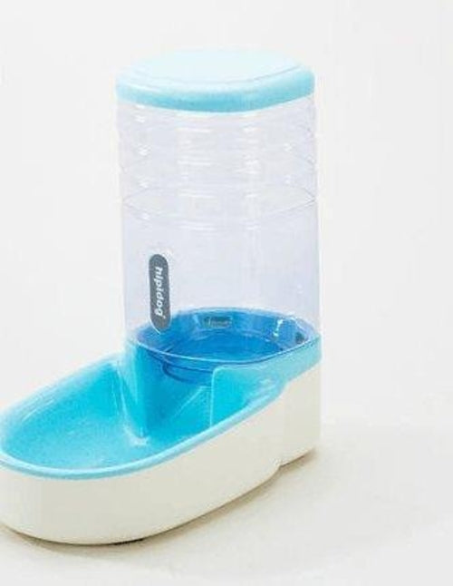 Automatic Pet Feeder And Drinking Fountain Combo